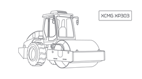 Каток XCMG XP303