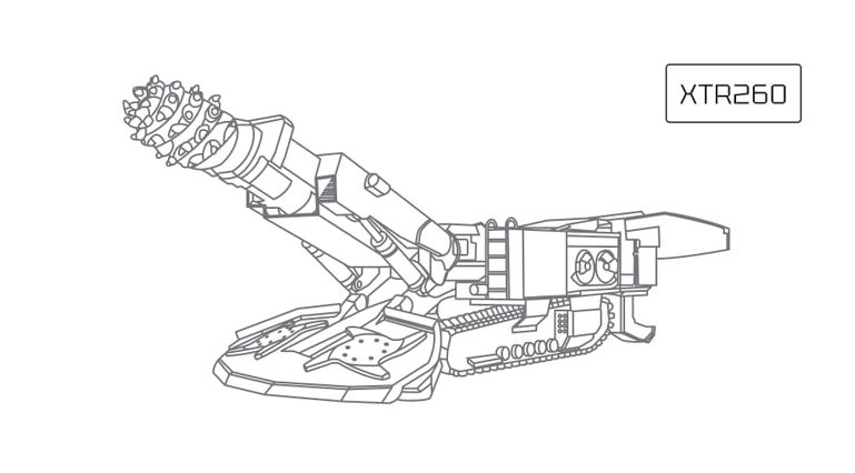 Проходческий комбайн XCMG XTR260