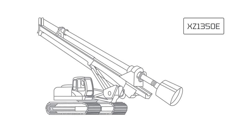 Установка ГНБ XCMG XZ1350E 