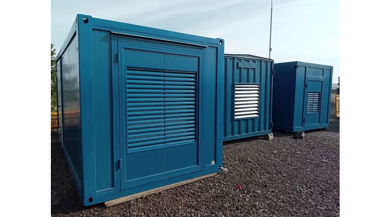 Дизель-генераторная установка (ДГУ) AGG Power CU220D5 160 кВт Cummins в блок-контейнере Север-4