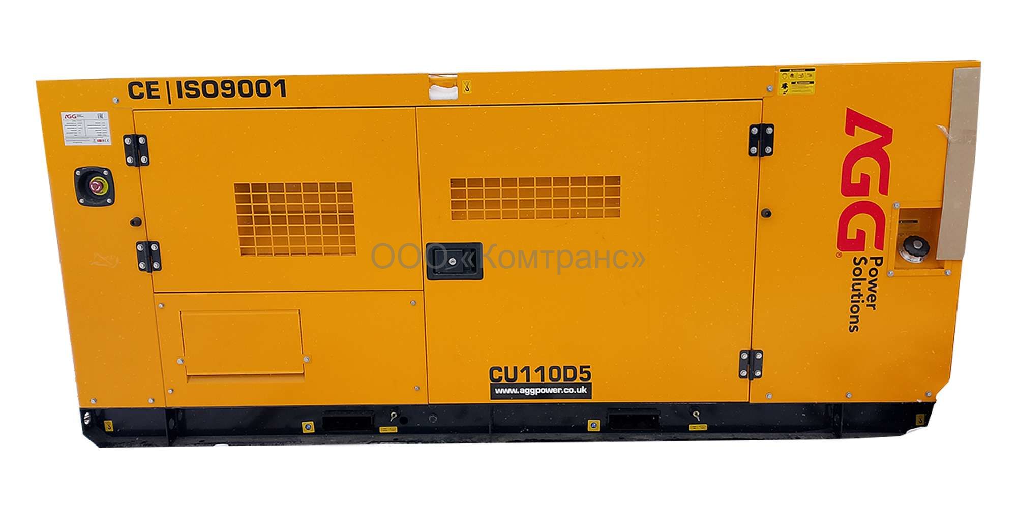 Дизель-генераторная установка (ДГУ) AGG Power CU110D5 80 кВт Cummins в кожухе
